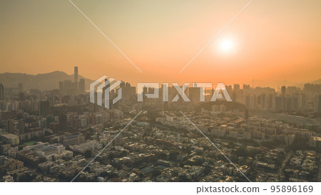 cityscape of Kowloon Tong, residential district of HK 28 Oct 2022 95896169