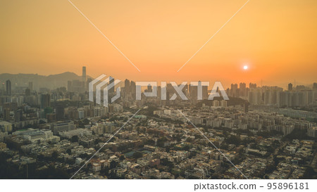 cityscape of Kowloon Tong, residential district of HK 28 Oct 2022 95896181