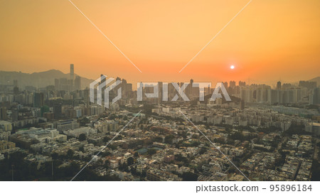 cityscape of Kowloon Tong, residential district of HK 28 Oct 2022 95896184