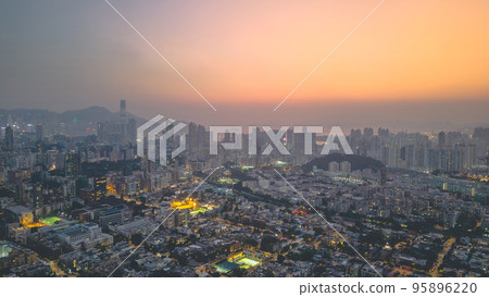 cityscape of Kowloon Tong, residential district of HK 28 Oct 2022 95896220