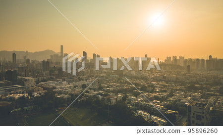 cityscape of Kowloon Tong, residential district of HK 28 Oct 2022 95896260