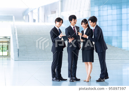 辦公室男女商務求職新員工 95897397