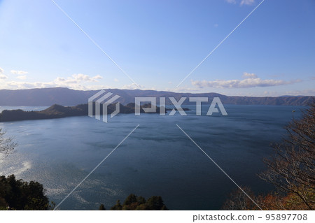 觀光台的絕景（觀光台和十和田湖的三大展望台）[青森縣十和田市大瀨十和田] 95897708