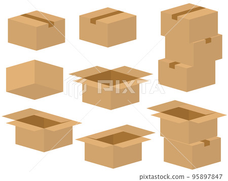 Cardboard material set Cardboard material set 95897847