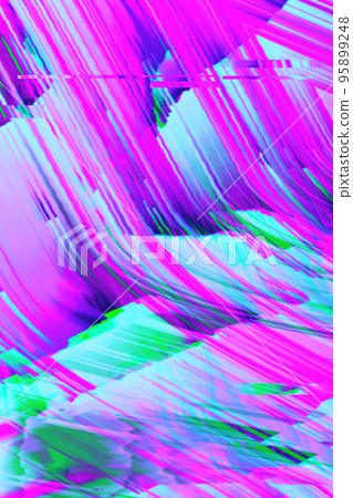 Motion Glitch Multicolored Distorted textured psychedelic background 95899248
