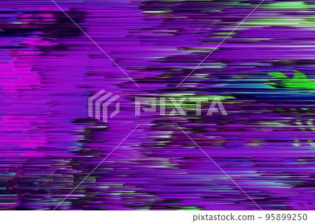 Motion Glitch Multicolored Distorted textured psychedelic zebra background 95899250