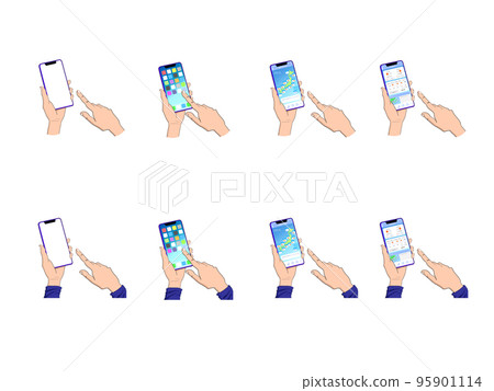 Smartphone operation (casual) assortment Smartphone operation (casual) assortment 95901114