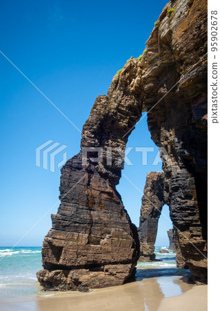As Catedrais beach - Beach of the Cathedrals - Galicia, Spain As Catedrais beach - Beach of the Cathedrals - Galicia, Spain 95902678