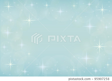 Light blue sparkling background material Light blue sparkling background material 95907258