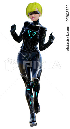 Cyber girl Cyber girl 95908753