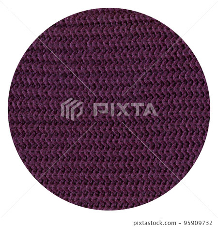 Handmade knitted fabric purple wool background texture Handmade knitted fabric purple wool background texture 95909732