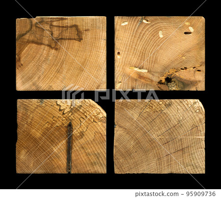 Hornbeam wood, can be used as background, wood grain texture 95909736