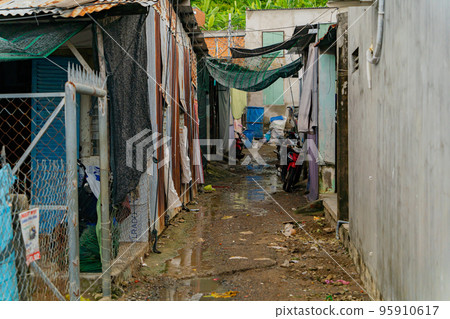 Vietnamese slums. 95910617