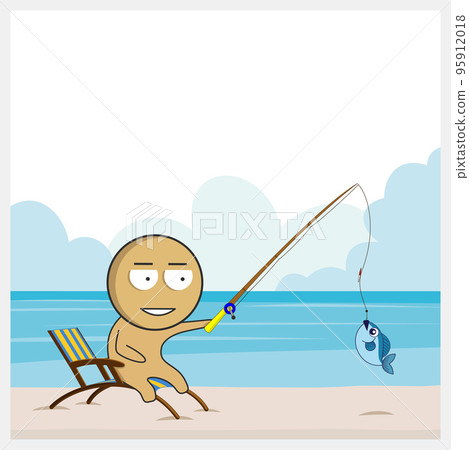 Man fishing Man fishing 95912018