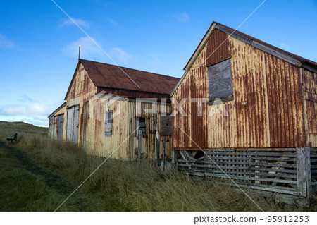 Abandoned farm house, Iceland 95912253