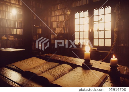 來自舊圖書館的場景，以 3D 形式呈現 95914708