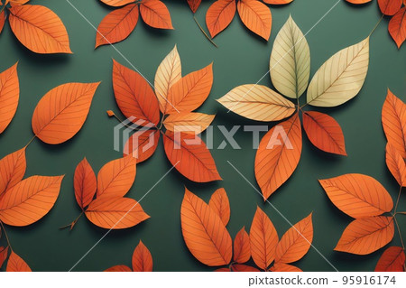 枯葉紋理圖 95916174