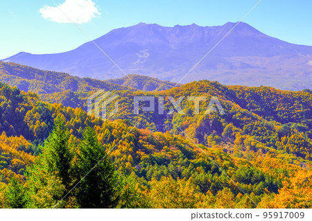 Mt. Ontakesama在秋天 Mt. Ontakesama在秋天 95917009