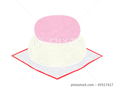 紅白鏡面年糕圖解（印刷款） 95917427