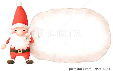 Santa Claus gift bag 95918251
