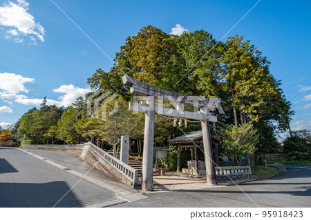 Tenman Shrine, Chinju no Mori Tenman, Nanbu-cho, Saihaku-gun, Tottori Prefecture 95918423