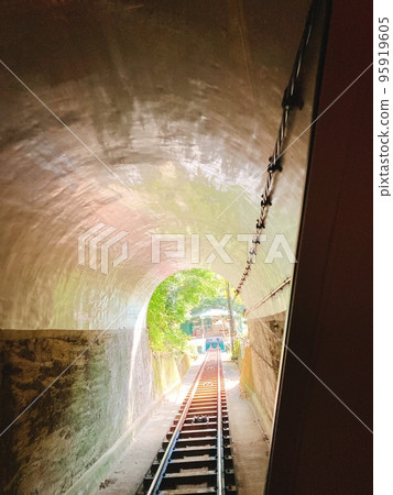Oyama, Isehara City, Kanagawa Prefecture Cable Car Tunnel Tunnel Oyama, Isehara City, Kanagawa Prefecture Cable Car Tunnel Tunnel 95919605