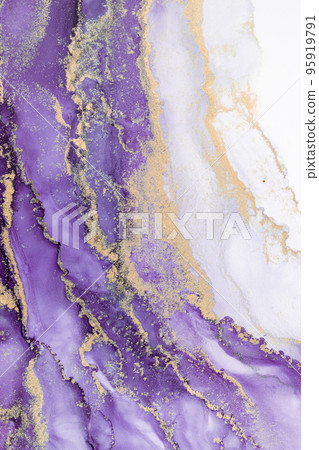 Marble ink abstract art from meticulous original painting abstract background Marble ink abstract art from meticulous original painting abstract background 95919791