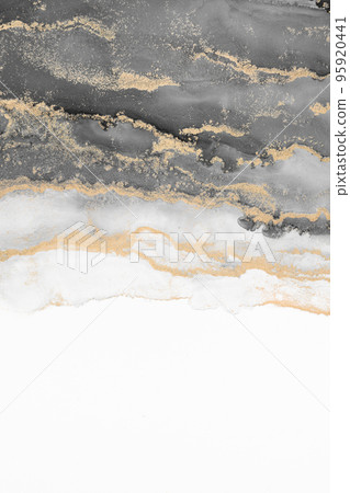 Marble ink abstract art from meticulous original painting abstract background Marble ink abstract art from meticulous original painting abstract background 95920441