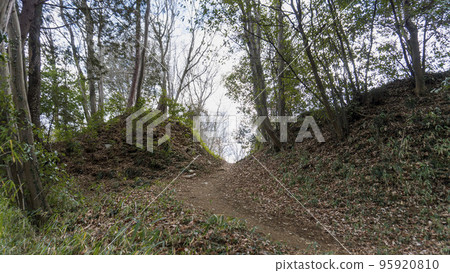 Old masonry of Kokura Castle / Tokigawa Town, Hiki-gun, Saitama Prefecture [Hiki Castle Ruins] 95920810