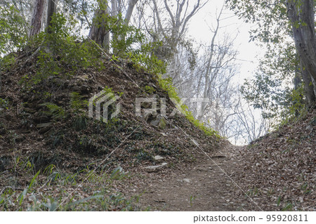 Old masonry of Kokura Castle / Tokigawa Town, Hiki-gun, Saitama Prefecture [Hiki Castle Ruins] 95920811