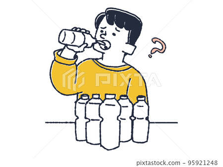 A man with a very dry throat Disease treatment and prevention A man with a very dry throat Disease treatment and prevention 95921248