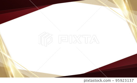 gold and burgundy frame 95923137