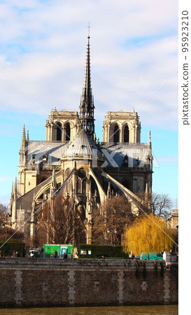 法國，巴黎，火災前，巴黎圣母院 95923210