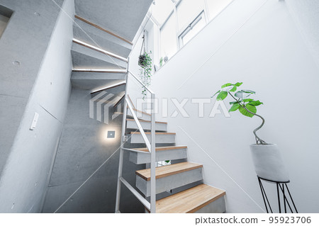 現代風格設計房子樓梯 95923706