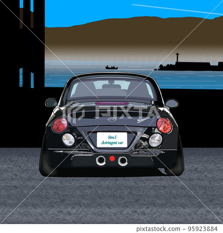 風景汽車汽車定制汽車插畫背景 風景汽車汽車定制汽車插畫背景 95923884