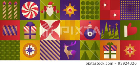 Xmas holidays presents and traditions, new year 95924326