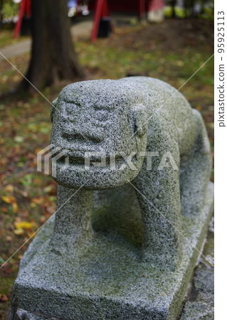 Komainu at Morioka Tenmangu Shrine Komainu at Morioka Tenmangu Shrine 95925113