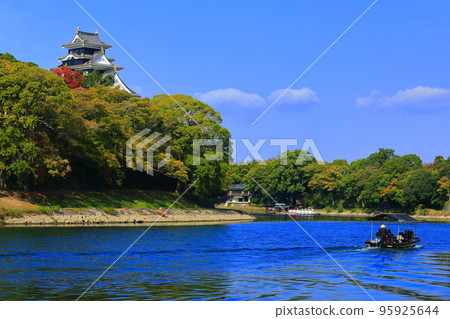 [岡山縣]岡山城和旭川觀光遊船（令和大修後） 95925644