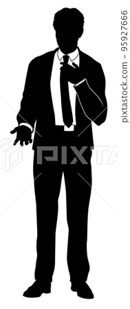 Business People Man Silhouette Businessman 95927666