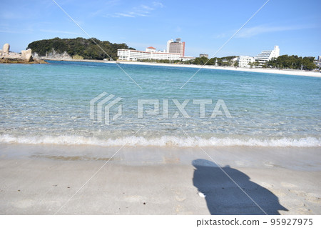 沙灘 沖繩 海邊 沙子 95927975