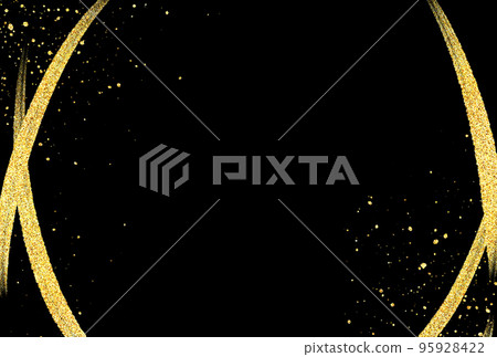 Background material_lame glitter_black background Background material_lame glitter_black background 95928422