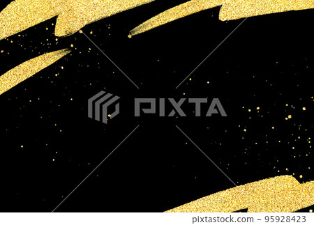 Background material_lame glitter_black background Background material_lame glitter_black background 95928423