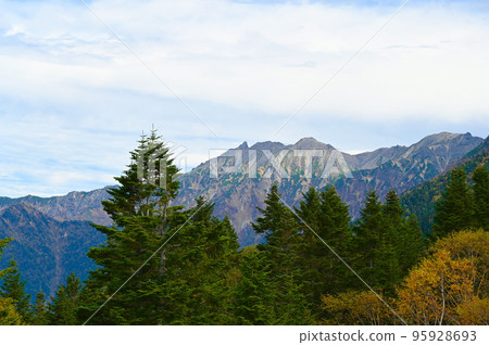 八里岳北阿爾卑斯西穗高口站展望台 95928693