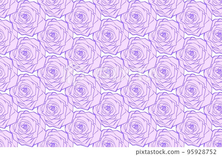 Flowers - fabric, wallpaper, seamless pattern, vector background 95928752