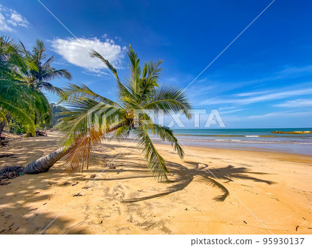 Lighthouse island on Khao Lak beach in Phang Nga province, Thailand 95930137