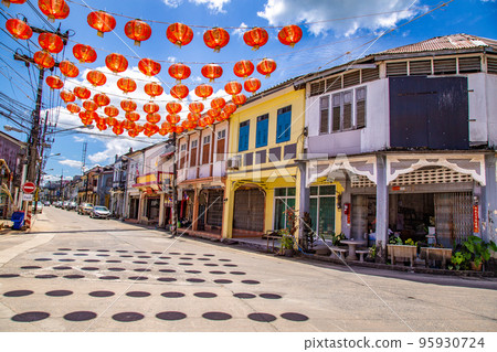 Takuapa Old Town in Phang Nga, Thailand Takuapa Old Town in Phang Nga, Thailand 95930724