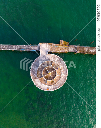 Wat koh Phayam temple on the water in Ranong, Thailand 95930792