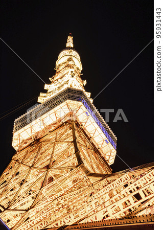 Tokyo Tower night view Tokyo Tower night view 95931443
