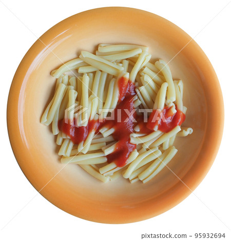 Pasta with tomato as England flag transparent PNG 95932694