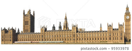 Houses of Parliament in London transparent PNG 95933978